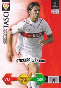 Sticker Serdar Tasci - UEFA Champions League 2009-2010. Super Strikes Update n. 456 - Panini