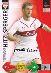 Sticker Thomas Hitzlsperger - UEFA Champions League 2009-2010. Super Strikes Update n. 458 - Panini