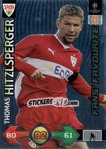 Sticker Thomas Hitzlsperger - UEFA Champions League 2009-2010. Super Strikes Update n. 467 - Panini
