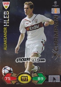 Sticker Alexander Hleb - UEFA Champions League 2009-2010. Super Strikes Update n. 468 - Panini
