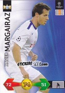 Sticker Xavier Margairaz - UEFA Champions League 2009-2010. Super Strikes Update - Panini