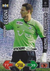 Sticker Johnny Leoni - UEFA Champions League 2009-2010. Super Strikes Update n. 474 - Panini