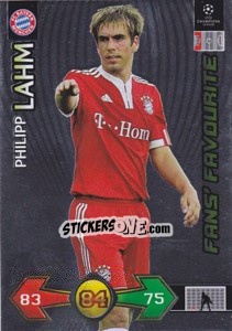 Sticker Philipp Lahm - UEFA Champions League 2009-2010. Super Strikes Update n. 479 - Panini
