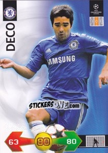 Sticker Deco - UEFA Champions League 2009-2010. Super Strikes Update n. 481 - Panini