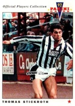Cromo Thomas Stickroth - UK Players Collection 1991-1992 n. 421 - Panini