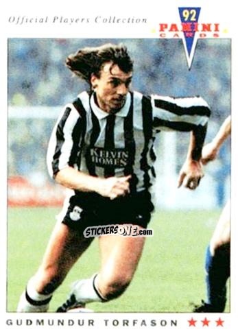 Cromo Gudmundur Torfason - UK Players Collection 1991-1992 n. 422 - Panini