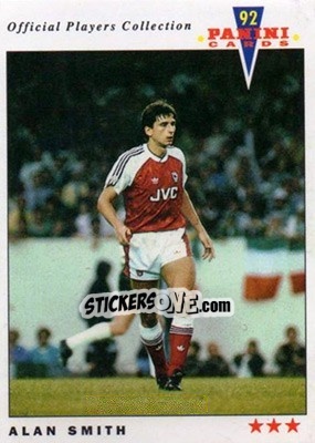 Sticker Alan Smith - UK Players Collection 1991-1992 n. 15 - Panini