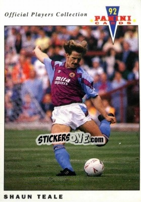 Cromo Shaun Teale - UK Players Collection 1991-1992 - Panini