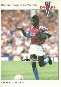 Sticker Tony Daley - UK Players Collection 1991-1992 n. 27 - Panini