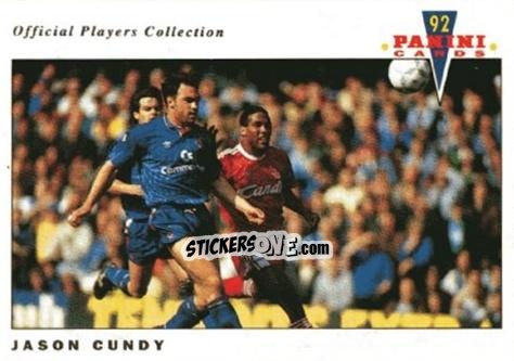 Figurina Jason Cundy - UK Players Collection 1991-1992 n. 33 - Panini
