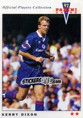 Sticker Kerry Dixon - UK Players Collection 1991-1992 n. 39 - Panini