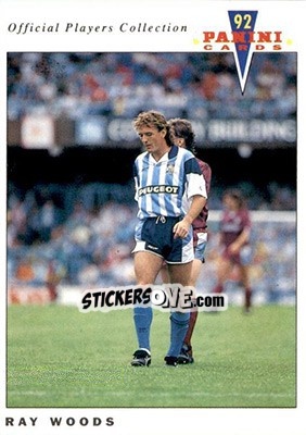 Sticker Ray Woods - UK Players Collection 1991-1992 n. 50 - Panini