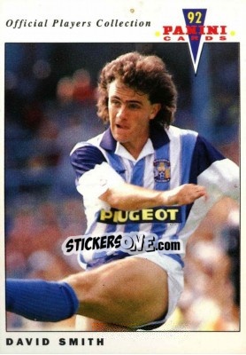 Sticker David Smith - UK Players Collection 1991-1992 - Panini
