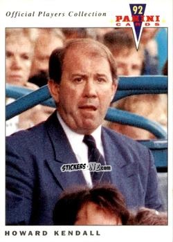 Figurina Howard Kendall - UK Players Collection 1991-1992 n. 64 - Panini