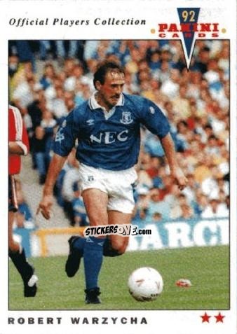 Cromo Robert Warzycha - UK Players Collection 1991-1992 n. 72 - Panini