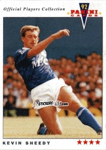 Cromo Kevin Sheedy - UK Players Collection 1991-1992 n. 77 - Panini