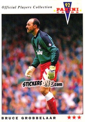 Sticker Bruce Grobbelaar - UK Players Collection 1991-1992 - Panini