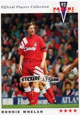Sticker Ronnie Whelan - UK Players Collection 1991-1992 n. 99 - Panini