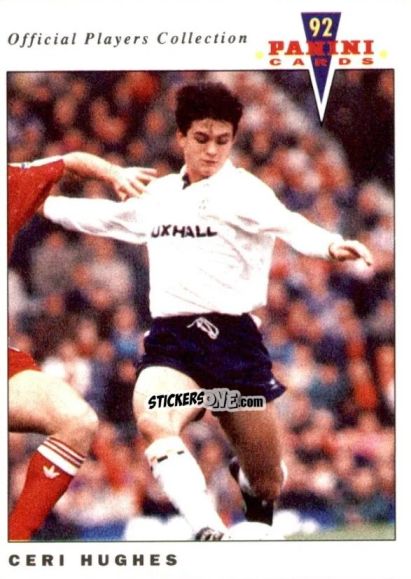 Sticker Ceri Hughes - UK Players Collection 1991-1992 n. 114 - Panini