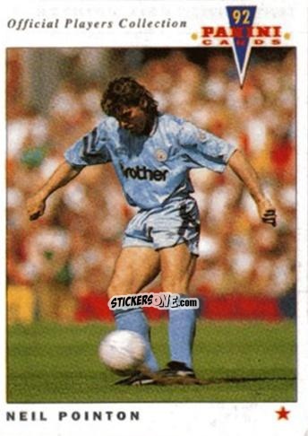 Sticker Neil Pointon - UK Players Collection 1991-1992 n. 121 - Panini