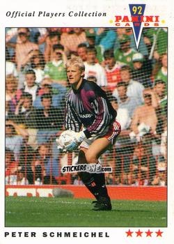 Sticker Peter Schmeichel - UK Players Collection 1991-1992 n. 131 - Panini