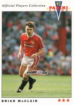 Sticker Bryan McClair - UK Players Collection 1991-1992 n. 140 - Panini