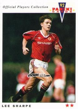 Sticker Lee Sharpe - UK Players Collection 1991-1992 n. 143 - Panini