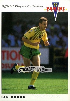 Figurina Ian Crook - UK Players Collection 1991-1992 n. 150 - Panini