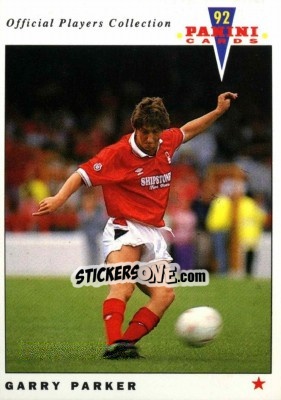 Sticker Garry Parker - UK Players Collection 1991-1992 - Panini