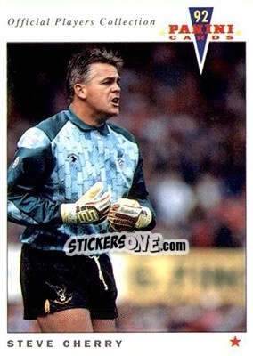 Sticker Steve Cherry - UK Players Collection 1991-1992 n. 168 - Panini