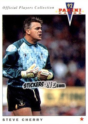 Cromo Steve Cherry - UK Players Collection 1991-1992 - Panini