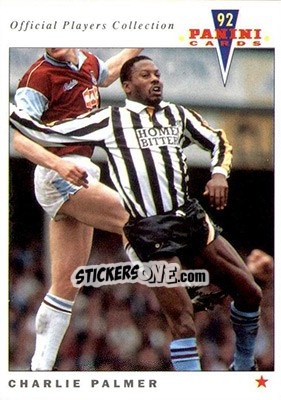 Sticker Charlie Palmer - UK Players Collection 1991-1992 n. 169 - Panini