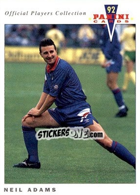 Sticker Neil Adams - UK Players Collection 1991-1992 - Panini