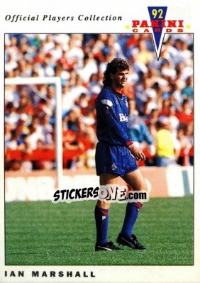 Sticker Ian Marshall - UK Players Collection 1991-1992 n. 188 - Panini