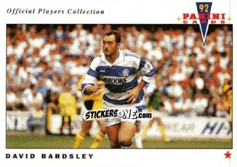 Sticker David Bardsley - UK Players Collection 1991-1992 n. 192 - Panini