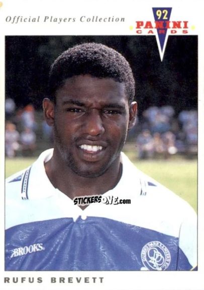Figurina Rufus Brevett - UK Players Collection 1991-1992 n. 193 - Panini