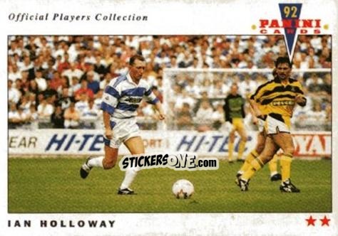 Sticker Ian Holloway - UK Players Collection 1991-1992 n. 195 - Panini