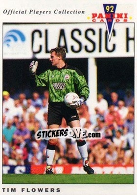 Sticker Tim Flowers - UK Players Collection 1991-1992 n. 226 - Panini