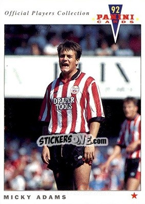 Cromo Micky Adams - UK Players Collection 1991-1992 n. 228 - Panini