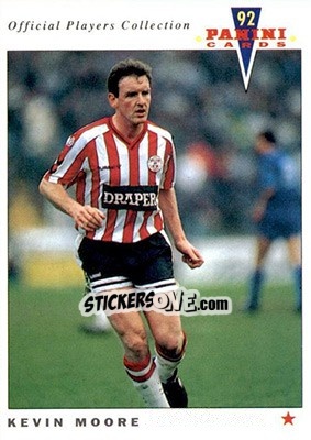 Sticker Kevin Moore - UK Players Collection 1991-1992 n. 230 - Panini