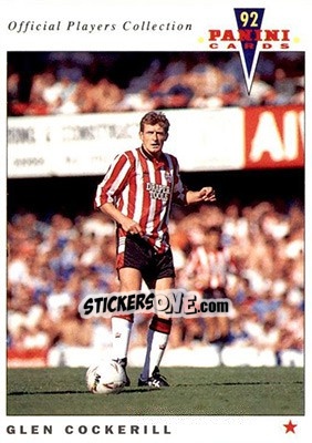 Sticker Glenn Cockerill - UK Players Collection 1991-1992 n. 231 - Panini