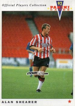 Cromo Alan Shearer - UK Players Collection 1991-1992 n. 235 - Panini
