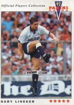 Figurina Gary Lineker - UK Players Collection 1991-1992 n. 249 - Panini