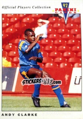 Sticker Andy Clarke - UK Players Collection 1991-1992 - Panini