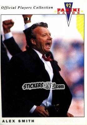 Sticker Alex Smith - UK Players Collection 1991-1992 n. 275 - Panini