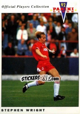 Sticker Stephen Wright - UK Players Collection 1991-1992 - Panini
