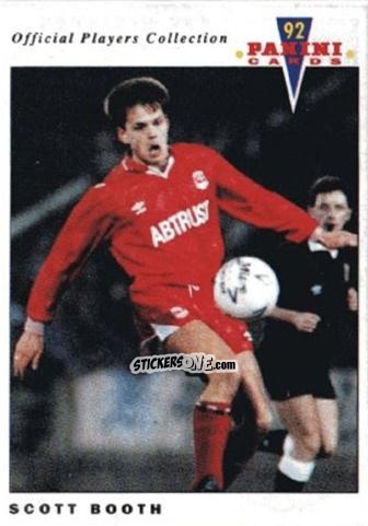 Figurina Scott Booth - UK Players Collection 1991-1992 n. 286 - Panini