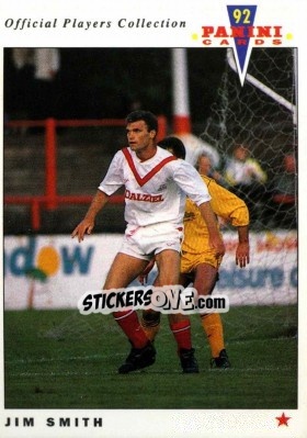 Sticker Jim Smith - UK Players Collection 1991-1992 n. 293 - Panini