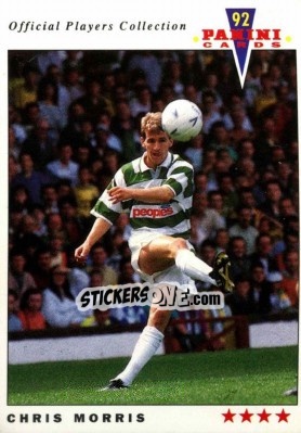 Sticker Chris Morris - UK Players Collection 1991-1992 n. 301 - Panini