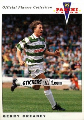 Sticker Gerry Creaney - UK Players Collection 1991-1992 - Panini